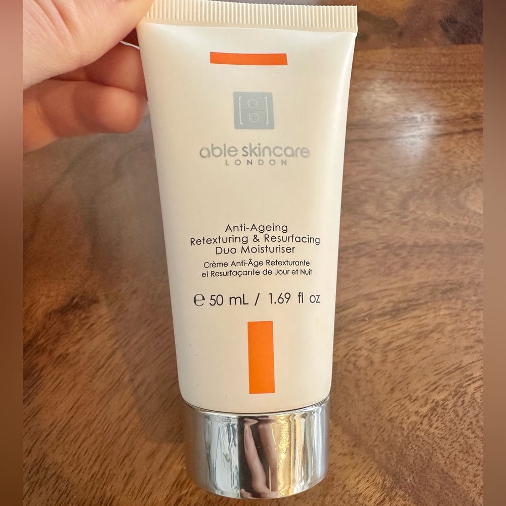 Able Skincare London Anti-Ageing Retexturing and Resurfacing Duo Moisturizer